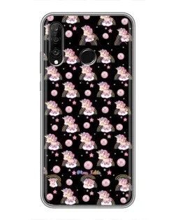 Чохол для Huawei P30 Lite / Nova 4e з картинкою «Magic Unicorn паттерн»