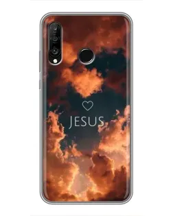 Чохол для Huawei P30 Lite / Nova 4e з картинкою «Сяйво Імені Jesus»