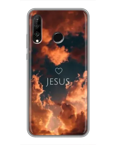 Чохол для Huawei P30 Lite / Nova 4e з картинкою «Сяйво Імені Jesus»