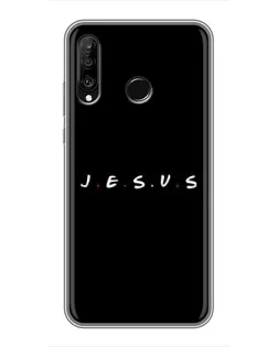 Чохол для Huawei P30 Lite / Nova 4e з картинкою «Крапки віри J.E.S.U.S.»