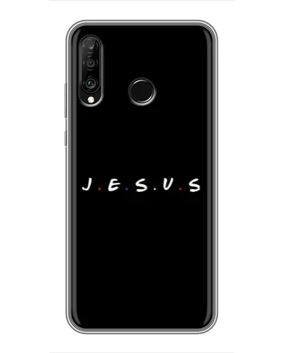 Чохол для Huawei P30 Lite / Nova 4e з картинкою «Крапки віри J.E.S.U.S.»