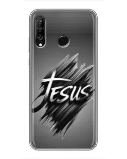Чохол для Huawei P30 Lite / Nova 4e з картинкою «Напис Jesus Graffiti»