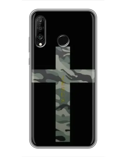 Чохол для Huawei P30 Lite / Nova 4e з картинкою «Мілітарі Хрест»