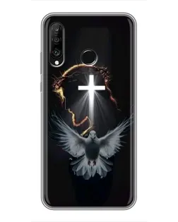 Чохол для Huawei P30 Lite / Nova 4e з картинкою «Голуб та Світло»