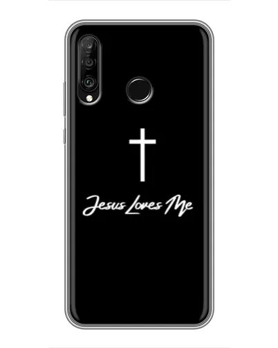 Чохол для Huawei P30 Lite / Nova 4e з картинкою «Ісус любить тебе»