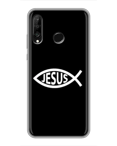 Чохол для Huawei P30 Lite / Nova 4e з картинкою «Класичний Jesus»