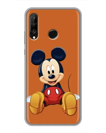 Чохол для Huawei P30 Lite / Nova 4e з картинкою «Міккі відпочиває» Чохол для Huawei P30 Lite / Nova 4e з картинкою «Міккі відпочиває»