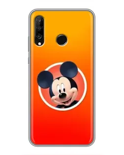 Чохол для Huawei P30 Lite / Nova 4e з картинкою «Mickey в колі»