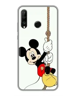 Чехол для Huawei P30 Lite / Nova 4e с картинкой «Mickey на канате»