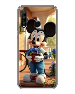 Чохол для Huawei P30 Lite / Nova 4e з картинкою «Міккі садівник»
