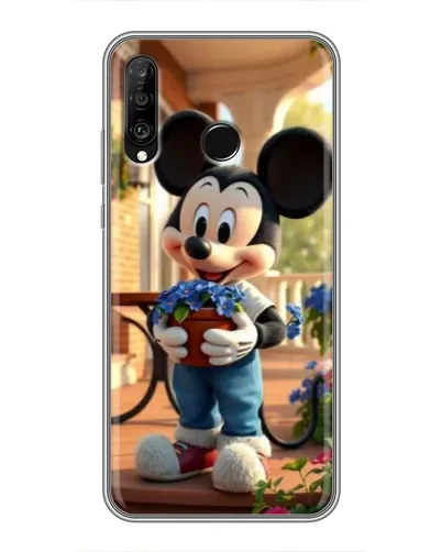 Чохол для Huawei P30 Lite / Nova 4e з картинкою «Міккі садівник» Чохол для Huawei P30 Lite / Nova 4e з картинкою «Міккі садівник»