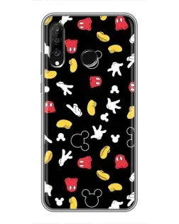 Чохол для Huawei P30 Lite / Nova 4e з картинкою «Графічний принт лапок»