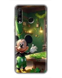 Чохол для Huawei P30 Lite / Nova 4e з картинкою «Міккі в майстерні»