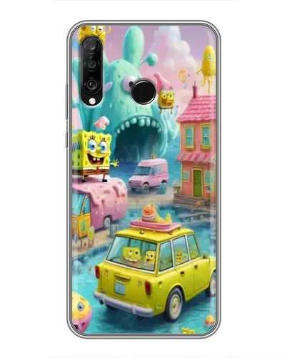 Чохол для Huawei P30 Lite / Nova 4e з картинкою «Монстр-трак пригоди» Чохол для Huawei P30 Lite / Nova 4e з картинкою «Монстр-трак пригоди»