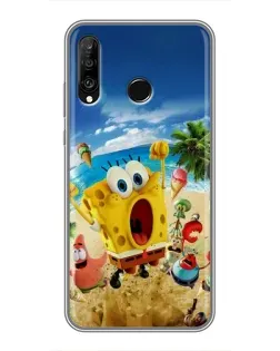 Чохол для Huawei P30 Lite / Nova 4e з картинкою «Розваги на пляжі»