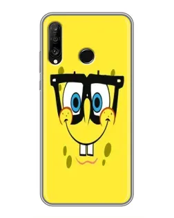 Чохол для Huawei P30 Lite / Nova 4e з картинкою «Мінімалістичний Спанч Боб» Чохол для Huawei P30 Lite / Nova 4e з картинкою «Мінімалістичний Спанч Боб»