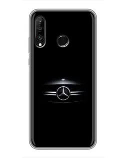 Чохол для Huawei P30 Lite / Nova 4e з картинкою «Mercedes — абстрактні лінії»