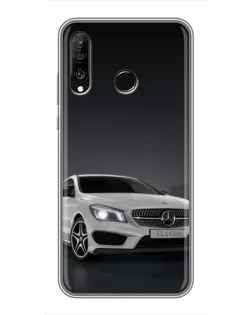 Чохол для Huawei P30 Lite / Nova 4e з картинкою «Mercedes AMG GT Silver»