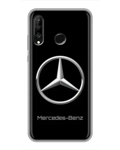 Чохол для Huawei P30 Lite / Nova 4e з картинкою «Mercedes Silver Logo» Чохол для Huawei P30 Lite / Nova 4e з картинкою «Mercedes Silver Logo»
