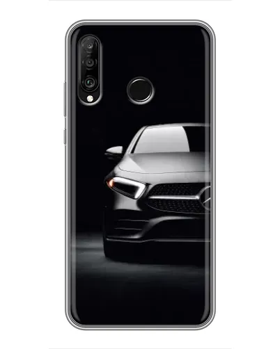 Чохол для Huawei P30 Lite / Nova 4e з картинкою «Світло фар Mercedes» Чохол для Huawei P30 Lite / Nova 4e з картинкою «Світло фар Mercedes»