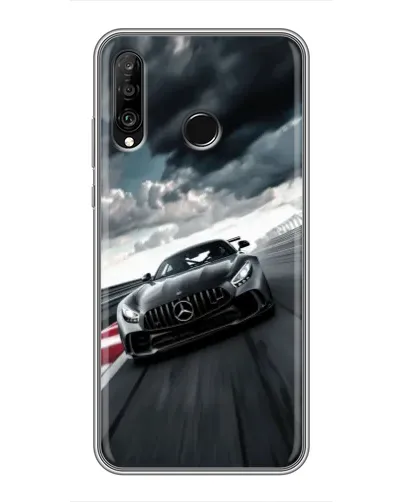 Чохол для Huawei P30 Lite / Nova 4e з картинкою «Гоночний Mercedes AMG» Чохол для Huawei P30 Lite / Nova 4e з картинкою «Гоночний Mercedes AMG»