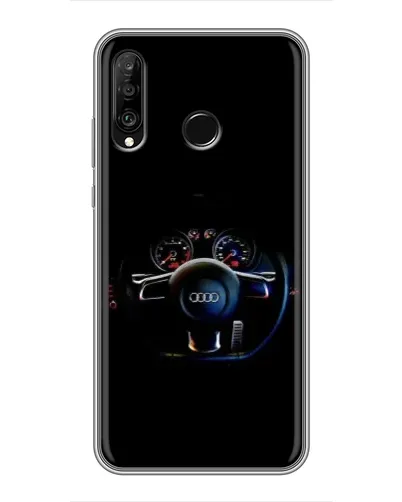Чохол для Huawei P30 Lite / Nova 4e з картинкою «Салон Audi — кермо» Чохол для Huawei P30 Lite / Nova 4e з картинкою «Салон Audi — кермо»
