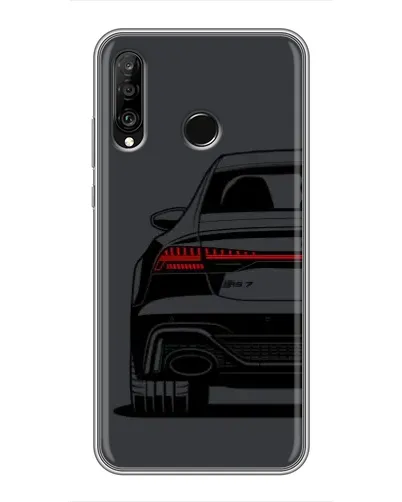 Чохол для Huawei P30 Lite / Nova 4e з картинкою «Задня частина Audi — арт» Чохол для Huawei P30 Lite / Nova 4e з картинкою «Задня частина Audi — арт»