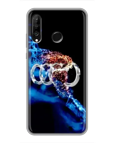 Чохол для Huawei P30 Lite / Nova 4e з картинкою «Енергія лого Audi» Чохол для Huawei P30 Lite / Nova 4e з картинкою «Енергія лого Audi»