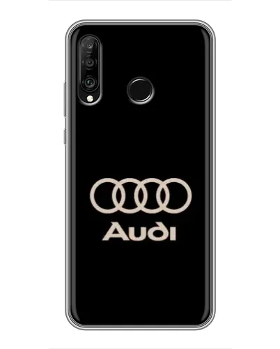 Чохол для Huawei P30 Lite / Nova 4e з картинкою «Audi — золотий логотип» Чохол для Huawei P30 Lite / Nova 4e з картинкою «Audi — золотий логотип»