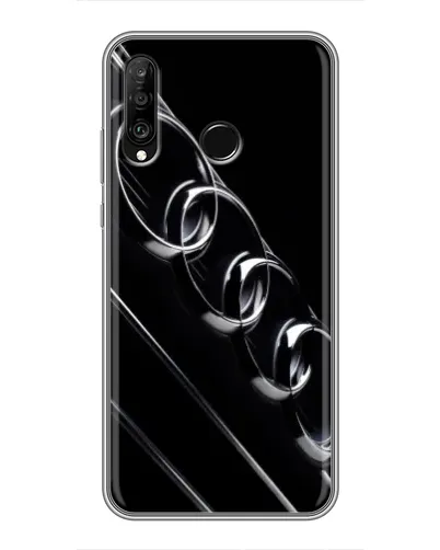 Чохол для Huawei P30 Lite / Nova 4e з картинкою «Audi — абстрактні кільця» Чохол для Huawei P30 Lite / Nova 4e з картинкою «Audi — абстрактні кільця»