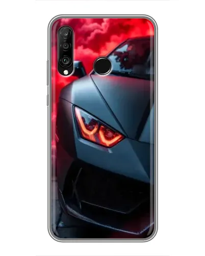 Чехол для Huawei P30 Lite / Nova 4e с картинкой «Lamborghini красное сияние» Чехол для Huawei P30 Lite / Nova 4e с картинкой «Lamborghini красное сияние»