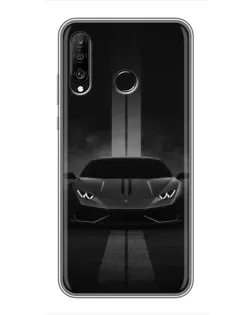 Чехол для Huawei P30 Lite / Nova 4e с картинкой «Lamborghini симметрия дорог» Чехол для Huawei P30 Lite / Nova 4e с картинкой «Lamborghini симметрия дорог»
