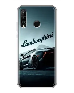 Чехол для Huawei P30 Lite / Nova 4e с картинкой «Классическая надпись Lamborghini» Чехол для Huawei P30 Lite / Nova 4e с картинкой «Классическая надпись Lamborghini»