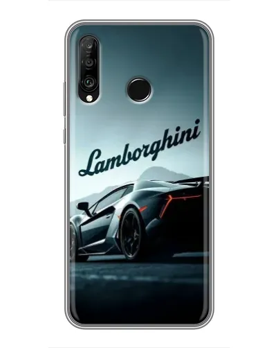 Чехол для Huawei P30 Lite / Nova 4e с картинкой «Классическая надпись Lamborghini» Чехол для Huawei P30 Lite / Nova 4e с картинкой «Классическая надпись Lamborghini»