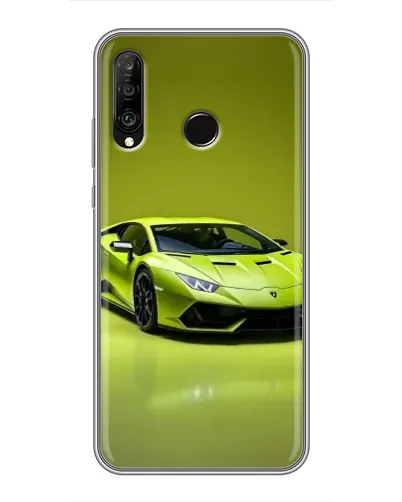 Чехол для Huawei P30 Lite / Nova 4e с картинкой «Салатовый Lamborghini Huracan» Чехол для Huawei P30 Lite / Nova 4e с картинкой «Салатовый Lamborghini Huracan»