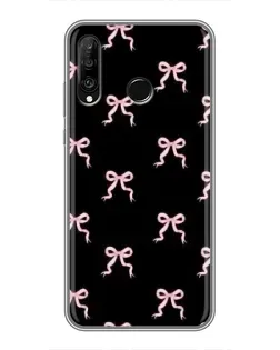 Чохол для Huawei P30 Lite / Nova 4e з картинкою «Бант-квітка»