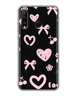 Чохол для Huawei P30 Lite / Nova 4e з картинкою «Сатиновий бант»