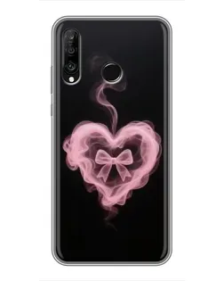 Чохол для Huawei P30 Lite / Nova 4e з картинкою «Димчасте серце»