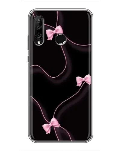 Чохол для Huawei P30 Lite / Nova 4e з картинкою «Рожеві стрічки» Чохол для Huawei P30 Lite / Nova 4e з картинкою «Рожеві стрічки»