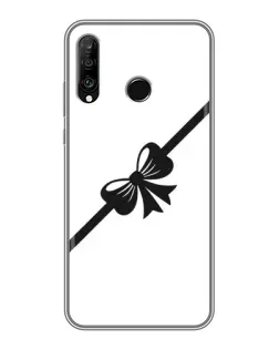 Чохол для Huawei P30 Lite / Nova 4e з картинкою «Діагональний бант»