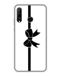 Чохол для Huawei P30 Lite / Nova 4e з картинкою «Вертикальний бант»