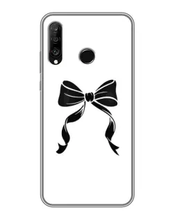 Чохол для Huawei P30 Lite / Nova 4e з картинкою «Класичний бант»