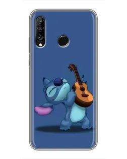 Чехол для Huawei P30 Lite / Nova 4e с картинкой «Стич с укулеле» Чехол для Huawei P30 Lite / Nova 4e с картинкой «Стич с укулеле»