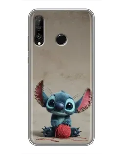 Чехол для Huawei P30 Lite / Nova 4e с картинкой «Стич на коричневом фоне» Чехол для Huawei P30 Lite / Nova 4e с картинкой «Стич на коричневом фоне»