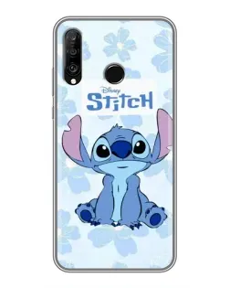 Чехол для Huawei P30 Lite / Nova 4e с картинкой «Stitch среди цветов» Чехол для Huawei P30 Lite / Nova 4e с картинкой «Stitch среди цветов»