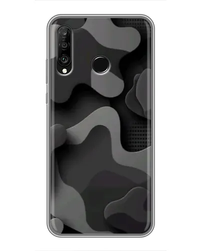 Чохол для Huawei P30 Lite / Nova 4e з картинкою «Темний абстрактний камуфляж» Чохол для Huawei P30 Lite / Nova 4e з картинкою «Темний абстрактний камуфляж»