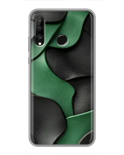 Чохол для Huawei P30 Lite / Nova 4e з картинкою «Зелені шкіряні хвилі» Чохол для Huawei P30 Lite / Nova 4e з картинкою «Зелені шкіряні хвилі»