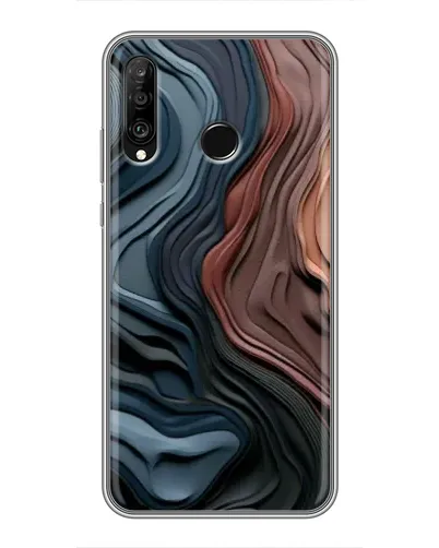 Чохол для Huawei P30 Lite / Nova 4e з картинкою «Кольорові хвилі каньйону» Чохол для Huawei P30 Lite / Nova 4e з картинкою «Кольорові хвилі каньйону»