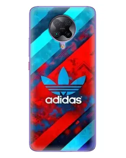 Чехол для Xiaomi POCO F2 Pro с картинкой «Абстракция Adidas» Чехол для Xiaomi POCO F2 Pro с картинкой «Абстракция Adidas»