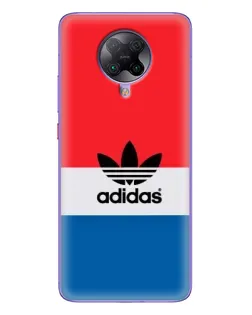 Чехол для Xiaomi POCO F2 Pro с картинкой «Ретро блоки Adidas» Чехол для Xiaomi POCO F2 Pro с картинкой «Ретро блоки Adidas»